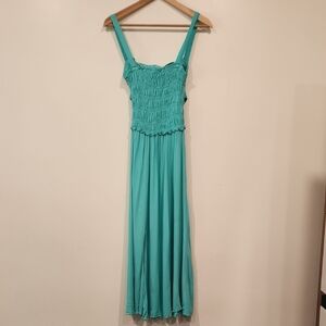 Elegant‎ Teal Maxi Dress